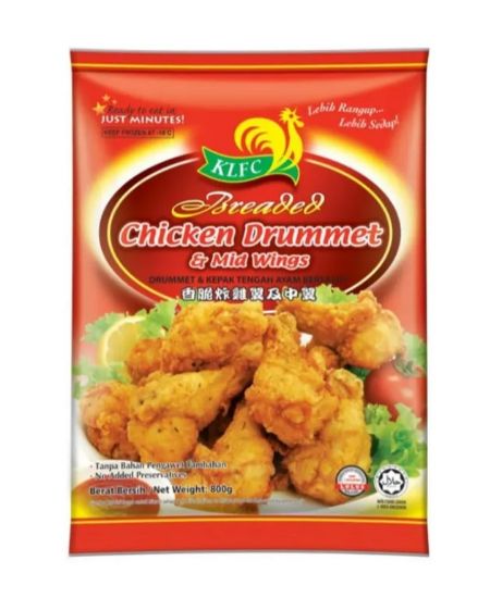 Picture of Breaded Chicken Drummet & Mid Wings (Original)