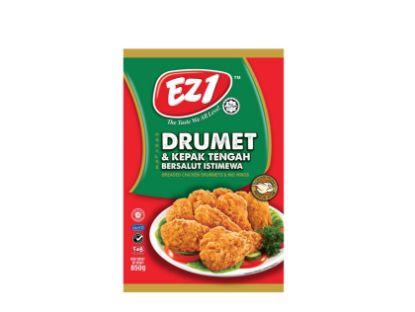 Picture of Breaded Chicken Drumettes Mid-wing Original